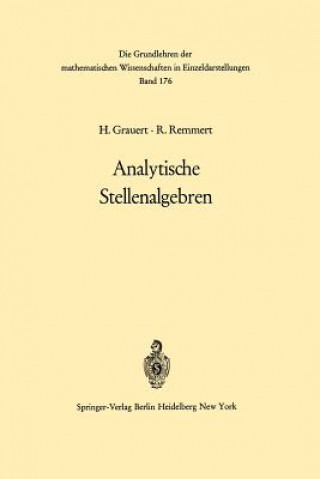 Kniha Analytische Stellenalgebren Hans Grauert