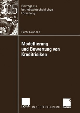 Carte Modellierung Und Bewertung Von Kreditrisiken Peter Grundke