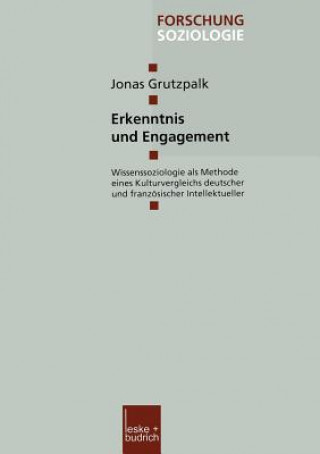 Kniha Erkenntnis Und Engagement Jonas Grutzpalk