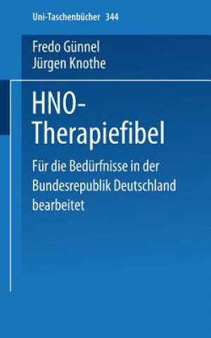 Kniha HNO-Therapiefibel F. Günnel