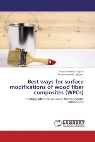 Könyv Best ways for surface modifications of wood fiber composites (WPCs) Barun Shankar Gupta
