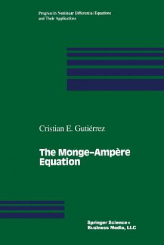 Kniha Monge-Ampere Equation Cristian E. Gutierrez