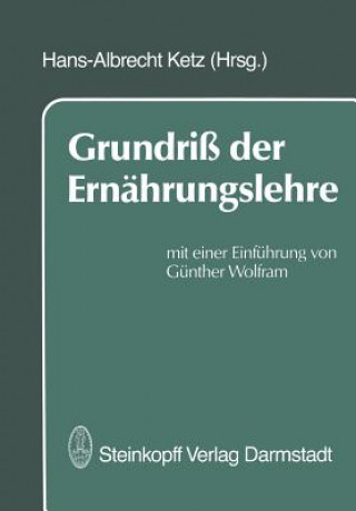 Knjiga Grundriss Der Ernahrungslehre H. -A. Ketz