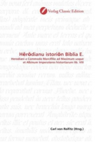 Książka H r dianu istori n Biblia E. Carl von Reifitz