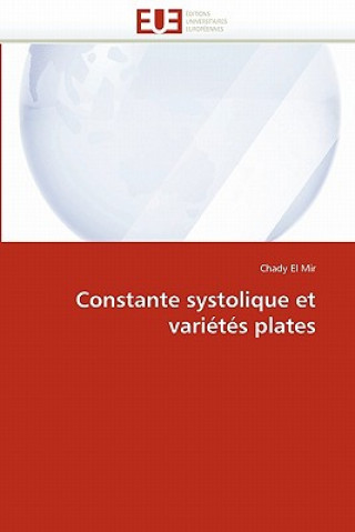 Книга Constante Systolique Et Vari t s Plates Chady El Mir