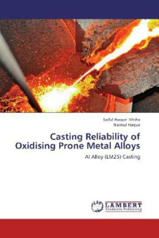 Książka Casting Reliability of Oxidising Prone Metal Alloys Saiful Haque Misha