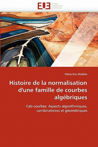 Kniha Histoire de la Normalisation d''une Famille de Courbes Alg briques Marie-Eve Modolo