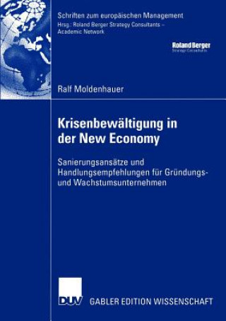 Könyv Krisenbewaltigung in der New Economy Ralf Moldenhauer