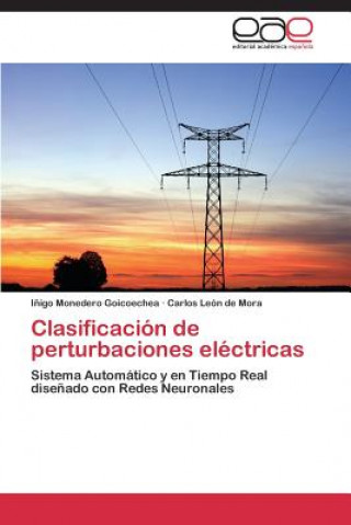 Knjiga Clasificacion de perturbaciones electricas Carlos León de Mora