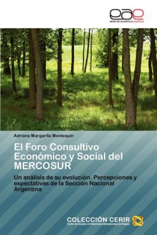 Livre Foro Consultivo Economico y Social del Mercosur Adriana Margarita Montequín