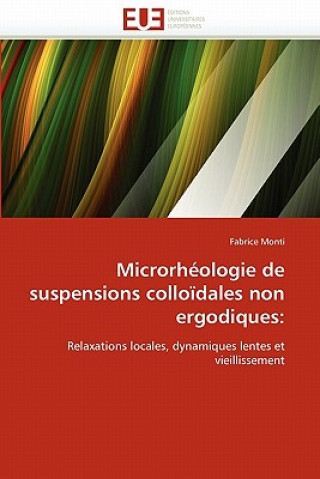 Carte Microrheologie de Suspensions Colloidales Non Ergodiques Fabrice Monti