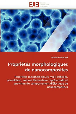 Könyv Propri t s Morphologiques de Nanocomposites Maxime Moreaud