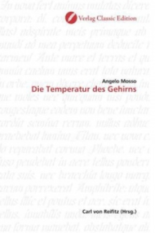 Libro Die Temperatur des Gehirns Angelo Mosso