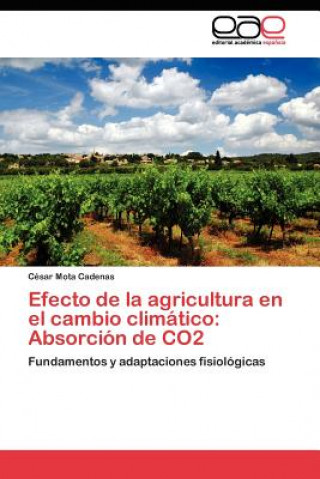 Książka Efecto de la agricultura en el cambio climatico César Mota Cadenas