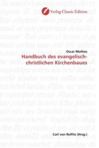 Carte Handbuch des evangelisch-christlichen Kirchenbaues Oscar Mothes
