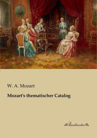 Carte Mozart's thematischer Catalog Wolfgang Amadeus Mozart