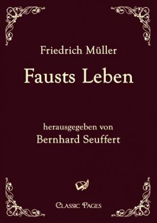 Kniha Fausts Leben Friedrich