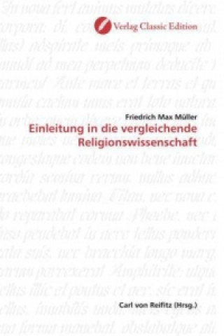 Carte Einleitung in die vergleichende Religionswissenschaft Friedrich M. Müller