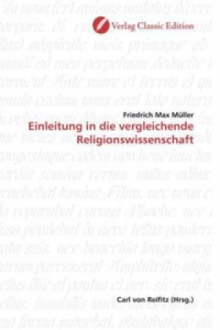 Livre Einleitung in die vergleichende Religionswissenschaft Friedrich M. Müller