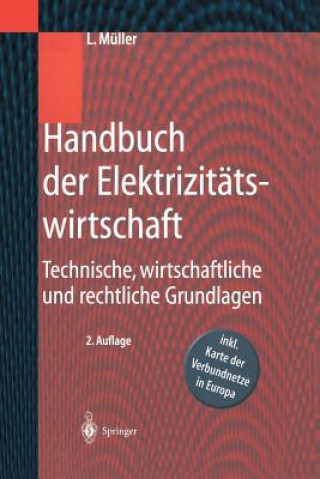 Carte Handbuch der Elektrizitätswirtschaft Leonhard Müller
