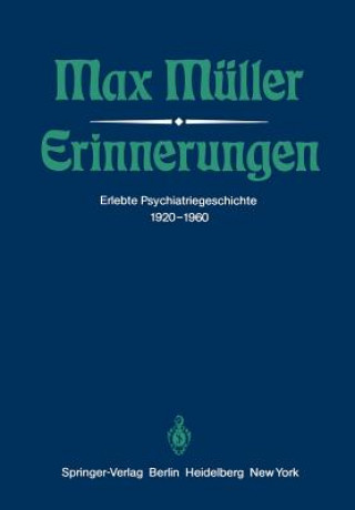 Könyv Erinnerungen M. Müller