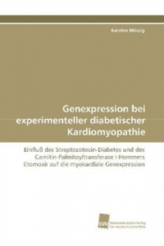 Knjiga Genexpression bei experimenteller diabetischer Kardiomyopathie Karsten Müssig