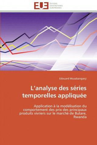 Carte L Analyse Des S ries Temporelles Appliqu e Edouard Musabanganji