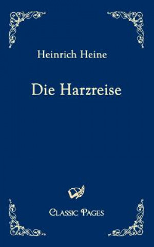 Carte Harzreise Heinrich Heine