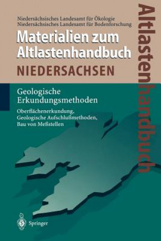 Carte Altlastenhandbuch des Landes Niedersachsen. Materialienband M. Heinisch