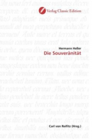 Buch Die Souveränität Hermann Heller