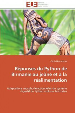 Książka Reponses du python de birmanie au jeune et a la realimentation Cécile Helmstetter