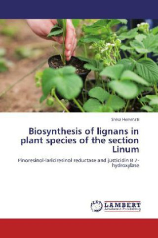 Könyv Biosynthesis of lignans in plant species of the section Linum Shiva Hemmati