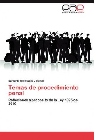 Kniha Temas de Procedimiento Penal Norberto Hernández Jiménez