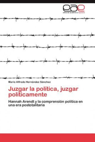 Buch Juzgar la politica, juzgar politicamente Mario Alfredo Hernández Sánchez