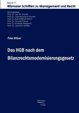 Książka HGB nach dem Bilanzrechtsmodernisierungsgesetz Peter Hiltner