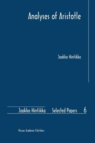 Kniha Analyses of Aristotle Jaakko Hintikka