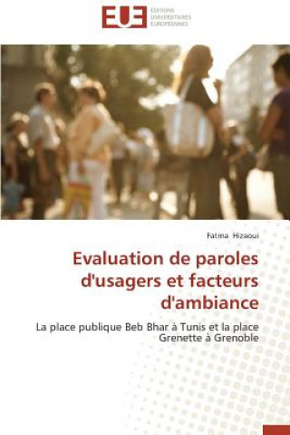 Kniha Evaluation de Paroles d'Usagers Et Facteurs d'Ambiance Fatma Hizaoui