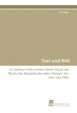 Knjiga Text und Bild Iris Höger
