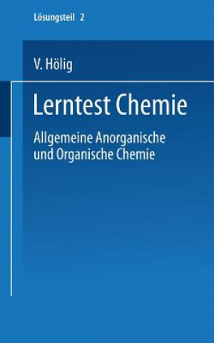 Kniha Lerntest Chemie. Tl.2 Volkmar Hölig