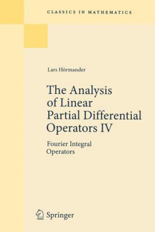 Carte Analysis of Linear Partial Differential Operators IV Lars Hörmander