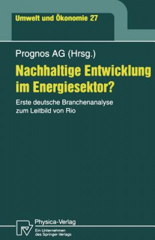 Kniha Nachhaltige Englishtwicklung Im Englishergiesektor? Peter Hofer