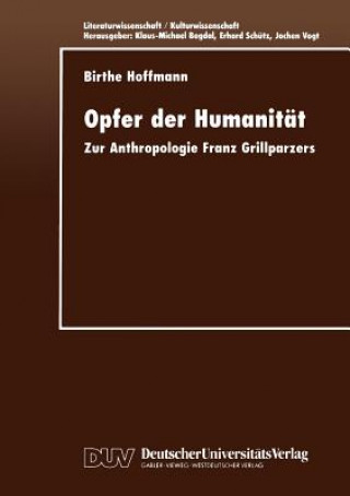 Kniha Opfer Der Humanitat Birthe Hoffmann