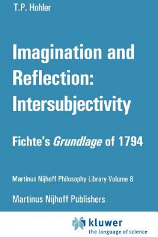 Книга Imagination and Reflection: Intersubjectivity Thomas P. Hohler