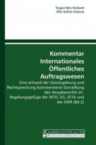 Book Kommentar Internationales Öffentliches Auftragswesen Trygve Ben Holland