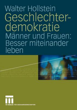 Libro Geschlechterdemokratie Walter Hollstein