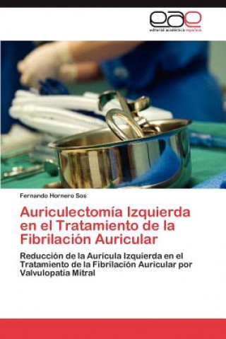 Könyv Auriculectomia Izquierda En El Tratamiento de La Fibrilacion Auricular Fernando Hornero Sos