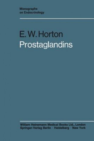 Kniha Prostaglandins Eric W. Horton