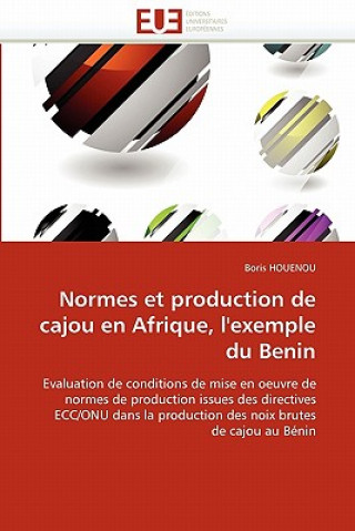 Könyv Normes Et Production de Cajou En Afrique, l''exemple Du Benin Boris Houenou