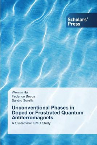 Książka Unconventional Phases in Doped or Frustrated Quantum Antiferromagnets Wenjun Hu