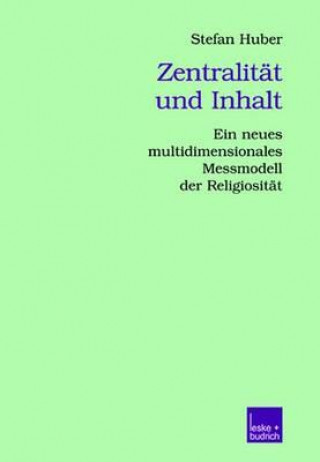 Buch Zentralitat Und Inhalt Stefan Huber